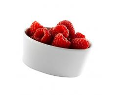 Genware NEV-RAMOV10-W ovales Auflaufförmchen, 10 cm (6 Stück)