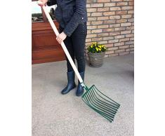 AGROHIT Kartoffelgabel Gabel Kartoffel Drahtgabel Kohlengabel 10 Zinken mit T Stiel