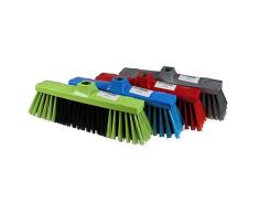 BENSON Besen 32cm Kehrbesen Zimmerbesen Stubenbesen Kunststoffbesen Gartenbesen mit Schraubgewinde