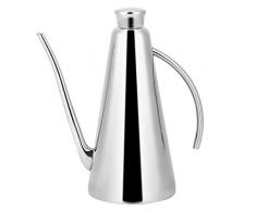 Vikye Öltopf, 850 ml Haushalts-Edelstahl-Öltopfspender mit großer Kapazität Sauce Essigflaschentopf Wird als Öltopf, Gewürzflasche, Essigspender, Gewürztopf usw. verwendet.