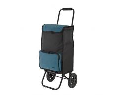Rada Einkaufstrolley ER/1 40 Liter, robuster Marktroller, Einkaufswagen, Handwagen, mit 2 Rollen, wasserabweisender Transportwagen mit großen Rädern