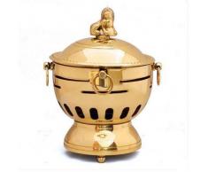 GDS/ 5-Sterne einzelne kleine Kupferkessel von reinem Kupfer verdickte Alkohol Herd Kupfer Topf ein wenig Kupfer Topf Topf