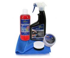 Spezial Mattlack-Pflege Set mit Matt Lack-Shampoo, Reiniger und Wachs, von Petzoldts