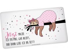 infinite by GEDA LABELS (INFKH) 13212 Faultier Daphne Bett Brotbrett, Frühstücksbrett, Frühstücksbrettchen, Brett, Brettchen, Mehrfarbig