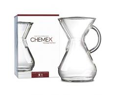 Chemex Kaffee-Karaffe (mit Glasgriff, für bis zu 8 Tassen)