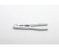 Weis Nussknacker mit Feder, Metall, Silber, 17 x 4 x 2 cm