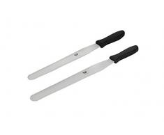 Beeketal BCW-31 Profi Crepes Wender aus Edelstahl mit ergonomischem Griff aus PVC, auch als Streichmesser, Tortenspachtel oder Streichpalette geeignet - Klingenlänge: 31 cm, Gesamtlänge: 44,5 cm