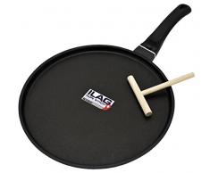 Kopf Crepespfanne Marra (Aluguss, 28 cm, ILAG Beschichtung, Induktion) inkl. Teigverteiler