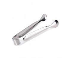 Emorias Schinkenhalter, Zuckerzange Servierzange Grillzange, Edelstahl, 100 Stück,