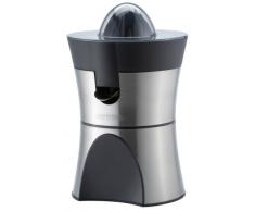 Gastroback 41138 Home Culture-Zitruspresse, elektrisch, Edelstahl-Siebeinsätze, Inox-Touch-Gehäuse, 100 Watt, schwarz, silber