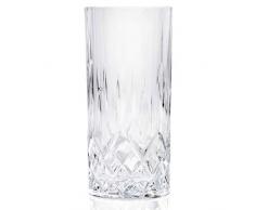RCR 25860020006 Opera Longdrinkgläser aus Luxion-Kristall, 6er-Set, Glas, Hallo-Ball