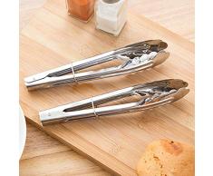 DGJEL Praktische Grill-Clip für Lebensmittel Bratenzange Brot Clip BBQ Tool Grillbürste Mesh Metallnetz BBQ-Werkzeug