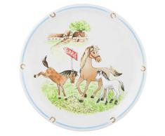 Seltmann Weiden 001.716558 Compact Mein Pony Speiseteller Rund, Bunt
