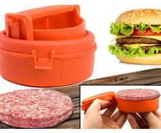 HomeTools.eu - Profi Burger Presse/Form - Hamburger Cheeseburger Beef Presse Patty Burger Presse - Zwei Größen - Verstellbar, geschirrspültauglich