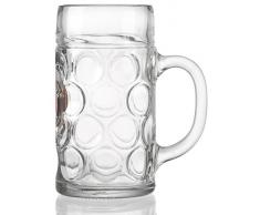 Maßkrug Paulaner 1 L mit Eichung