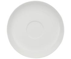Villeroy & Boch 10-2482-1250 Home Elements Frühstücksuntertasse, Porzellan, weiß, 23.39 x 19.81 x 5.99 cm, 1 Einheiten