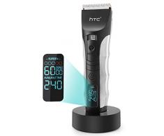 Haarschneidemaschine Profi Haarschneider Herren Elektrisch Haartrimmer Langhaarschneider Bartschneider Barttrimmer Männer Akku- und Netzbetrieb Gelten für Männer und Familien