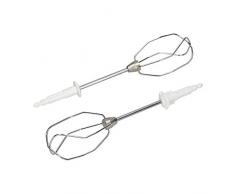 Rührbesen für Bosch Siemens 00653471 653471 Premium Turbobesen Set rechts links für Handmixer Rührgerät