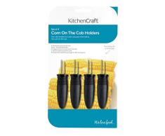 Kitchen Craft Maiskolbenhalter - Groß - 4 Teilig