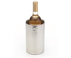 BarCraft BCWCOOLHAM Weinkühler, Gehämmerter Edelstahl