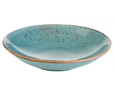 Suppenteller Tiefteller Salatteller | Steinzeug | Blau | spülmaschinenfest