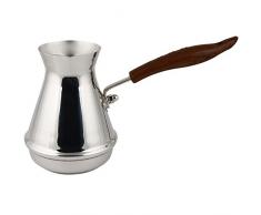 Dzhesva aus Edelstahl(1mm) 640 ml / Mokkakanne Topkapi Mokkakännchen Cezve