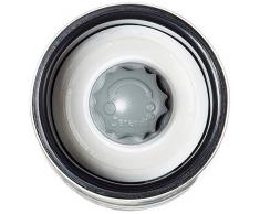 WMF De Luxe Salz und Pfeffermühle Set 2-teilig, unbefüllt, 14 cm, Cromargan Edelstahl, Glasbehälter, Keramikmahlwerk, Mühle für Salz, Pfeffer, Chillischoten