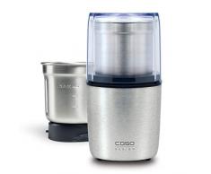 CASO Coffee & Kitchen Flavour - Elektrische Kaffeemühle und Multi-Zerkleinerer (200Watt) mit extra Edelstahlbehälter für Pesto, Nüsse, Gewürze, Kräuter, Getreide u.v.m.