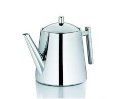 Kela 11356 Teekanne mit Siebeinsatz, Edelstahl 1,7 l, Ancona