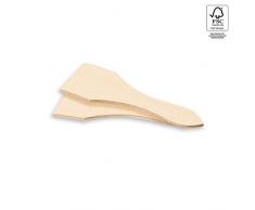 Raclette - Spachtel im 2er Set aus Buche / Kesper / Racletteschieber / Racletteschaber / Raclettespachtel