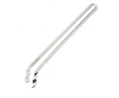 Westmark Wurst- und Servierzange, Mit gewellten und gebogenen Laffen, Rostfreier Edelstahl, Länge: 33,9 cm, Silber, 12742270