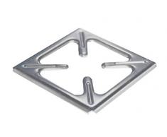 INOX Herdplatte Herd Gasring Reduzierer Simmer Pfannen Töpfe Kaffee Makers 10 cm italienischer Edelstahl