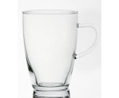 Bohemia Cristal Set Tea for ONE Teeglas, Glas, Transparent, 11x8.5x13.5 cm