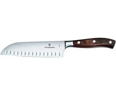 Victorinox Grand Maitre Santokumesser, Geschmiedet, in Geschenkschachtel, Palisander Holzgriff