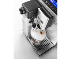 DeLonghi Autentica Cappuccino ETAM 29.660.SB Kaffeevollautomat mit Milchsystem, Cappuccino und Espresso auf Knopfdruck, Digitaldisplay mit Klartext, 2-Tassen-Funktion, silber
