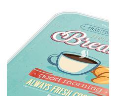 Beurer KS 19 Breakfast, digitale Küchenwaage (mit Tara-Zuwiegefunktion, Sensortastenbedienung, 5 kg Tragkraft)