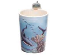 Puckator Hai Tasse mit Hai Griff
