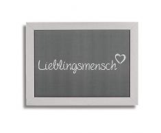 Di-Nesh (174) Kissen Tablett Lieblingsmensch Frühstücksservice im Bett für Ihre Liebsten