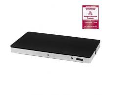 WMF Ambient Kühl-& Warmhalteplatte elektrisch, zum Wärmen und Kühlen von Speisen, Touchdisplay, 270 Watt, Ambient Light, Glasoberfläche, Wärmeplatte, edelstahl matt