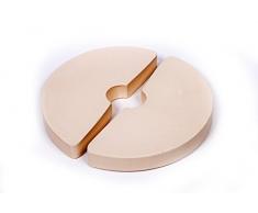 K&K Keramik großer Beschwerungsstein Ø 22,5 cm für Gärtopf, Gewicht: 2 kg aus Steinzeug