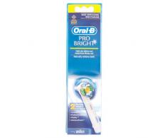 Braun Oral-B Aufsteckbürsten ProBright 2er (für alle rotierenden Zahnbürsten von Oral-B)