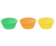 Dr. Oetker Papier-Backförmchen Ø 3 cm, bunte Muffinförmchen aus Papier, Förmchen für Cupcakes, Muffins und Pudding, Farbe: gelb/grün/blau (Menge: 180 Stück)