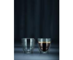 Bodum PILATUS 2-teiliges Gläser-Set (Doppelwandig, Isoliert, Spülmaschinengeeignet, 0,08 liters) transparent