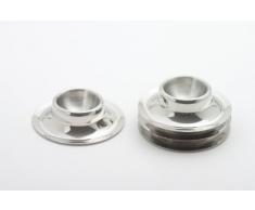 Weis Eierbecher, Edelstahl, Silber, 8.5 x 8.5 x 2 cm