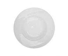 Holst Porzellan PB 23 Teller tief 23 cm Klassik, weiß, 22.5 x 22.5 x 5 cm, 6 Einheiten