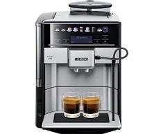 Siemens EQ.6 plus s700 Kaffeevollautomat TE657503DE, automatische Reinigung, Direktwahl, zwei Tassen gleichzeitig, 1.500 Watt, edelstahl