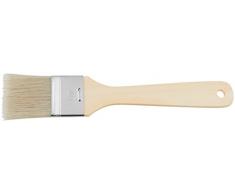 FMprofessional 21,5cm, 40mm Naturborsten Backpinsel, Holz, braun, 21,5 x 4,5 x 4,0 cm