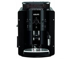 Krups EA8108 Espresso Kaffee Vollautomat mit CappuccinoPlus Milchdüse, schwarz