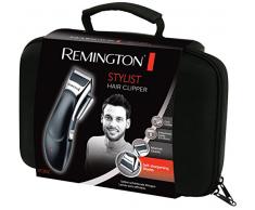 Remington Haarschneidemaschinen-Set HC363C (selbstschärfende keramikbeschichtete Klingen, 8 Kammaufsätze + Profi-Koffer & weiteres Zubehör, Netz-/Akkubetrieb, Lithium) Haarschneider