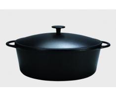 Karl Krüger Gusseisen Bräter, schwarz, 34 cm